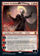 Mtg zariel archduke usato  Bari