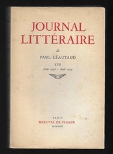 Journal littéraire paul d'occasion Journal littéraire paul d'occasion  Nemours