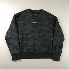 Moletom Vans masculino médio preto camuflado gola redonda manga comprida pulôver, usado comprar usado  Enviando para Brazil