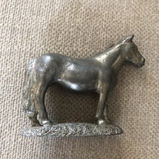 Merlin pewter horse for sale  BUCKINGHAM