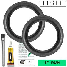 Kit de reparo cola Mission 710, 763, 700S 8" woofer de espuma alto-falante luz surround Reino Unido comprar usado  Enviando para Brazil