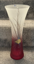 large coloured glass vases for sale  FLEET