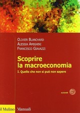 Scoprire macroeconomia blancha usato  Busto Arsizio