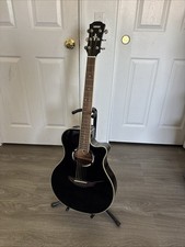 Guitarra acústica elétrica YAMAHA APX500III preta (suporte incluído) comprar usado  Enviando para Brazil