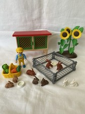 Playmobil enfant clapier d'occasion  Gelles