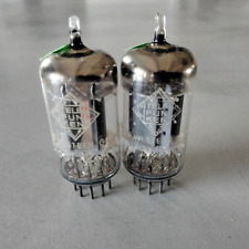 Usado, 2x Telefunken ECC83 12AX7  smooth plate , diamond ,Audio Tube Rare comprar usado  Enviando para Brazil