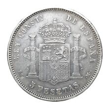 Spagna pesetas 1891 usato  Aosta