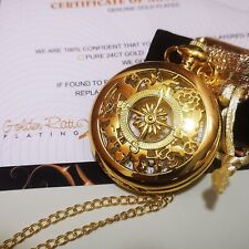 24k gold plated for sale  SHEFFIELD
