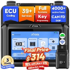 USADO XTOOL D7W scanner OBD2 sem fio codificação E.CU diagnóstico bidirecional completo comprar usado  Enviando para Brazil