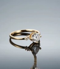 Anello oro champagne usato  Colle di Val d'Elsa