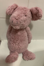 Pelúcia de brinquedo macio Jellycat Pink Bashful Pig MÉDIO aposentado perfeito raro colecionável, usado comprar usado  Enviando para Brazil
