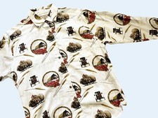 Usado, Camisa estampada vintage BRIT & BRIDLE feminina Western Frontier tamanho G comprar usado  Enviando para Brazil