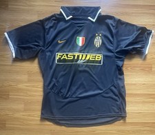 Camiseta de futebol Juventus Home 2003 - 2004 Nike poliéster masculina tamanho XL comprar usado  Enviando para Brazil
