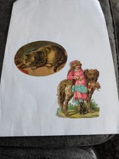 Original victorian decoupage for sale  MANSFIELD