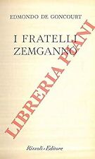 Fratelli zemganno 1960 usato  Italia