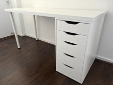Ikea alex white for sale  WARE