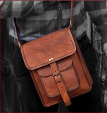 Men leather satchel for sale  Memphis