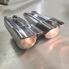 Antigo Enwell? FAROL DE BICICLETA DUPLO Bicicleta Twin D-CELL Alimentado por Bateria Cromado Funciona comprar usado  Enviando para Brazil