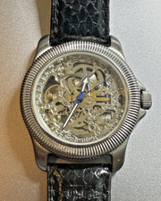 INVICTA Skeleton 17J relógio de pulso mecânico automático funciona bem! comprar usado  Enviando para Brazil