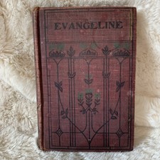 Vintage Special Edition Book Evangeline And Other Poems Henry W Longfellow 1800s segunda mano  Embacar hacia Mexico