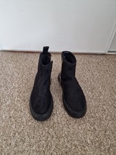 Boots black platform for sale  HASTINGS