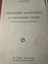 Desbats géométrie descriptiv d'occasion  Vienne