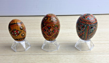 Wooden eggs russian for sale  FAREHAM