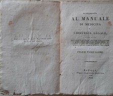 Supplemento manuale medicina usato  Monreale