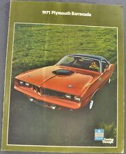 1971 plymouth barracuda for sale  Olympia