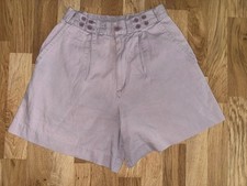 Bermuda de caminhada feminina vintage Patagonia cintura alta tamanho 8 algodão roxo comprar usado  Enviando para Brazil