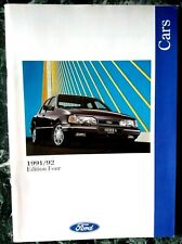 Ford cars catalogue for sale  BRECON