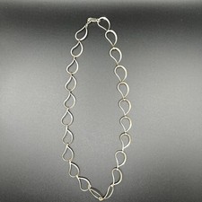 Silver teardrop necklace for sale  Lewisville