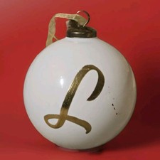 Ornament ball initial for sale  Nederland