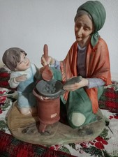 Capodimonte statuine vintage usato  Italia