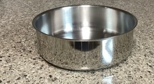 Saladmaster? Pudim panela caldeira dupla inserção redonda aço inoxidável 2 qt 8 1/4” comprar usado  Enviando para Brazil