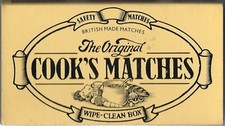 Original cook matches for sale  HUNTINGDON