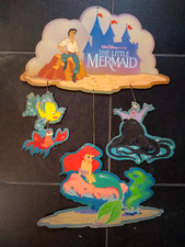 Usado, Móvel suspenso Disney "A Pequena Sereia" década de 1980 loja de papelão display Ariel comprar usado  Enviando para Brazil