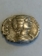 Denario iulia domna usato  Viterbo