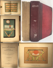 1904 Budge GODS OF THE EGYPTIANS 2 Vols Mythology History Egypt 98 Colour Plates comprar usado  Enviando para Brazil