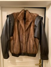 Blouson vison marron d'occasion  Tours-