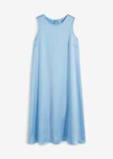 Satin midikleid hellblau gebraucht kaufen  Deutschland