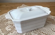 Beurrier porcelaine blanche d'occasion  Troyes