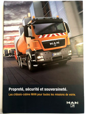 Brochure camion man d'occasion  Oberhaslach