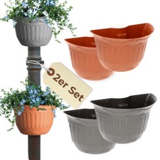 Blumentopf regenrohr 2er gebraucht kaufen  Wilhermsdorf