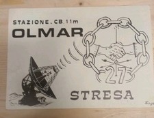 Cartolina card stazione usato  Motta Visconti