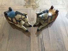 Paire chevaux bois d'occasion  Meaux