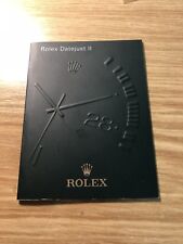 Rolex datejust booklet usato  Bologna