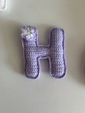 Handmade crochet letter for sale  ORPINGTON