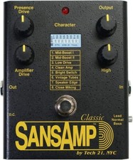 Simulador de amplificador de guitarra analógico TECH21 e overdrive/distorção/caixa DI SansAmp Classic comprar usado  Enviando para Brazil