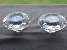 Crystal tealight votive for sale  ANTRIM